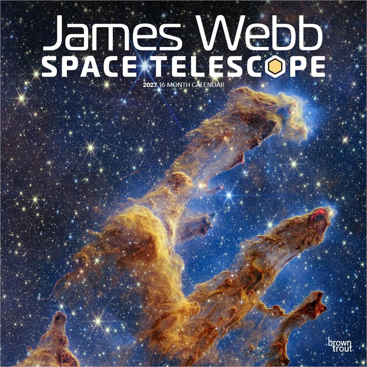 Календар 2027 Телескоп James Webb | 16-місячний