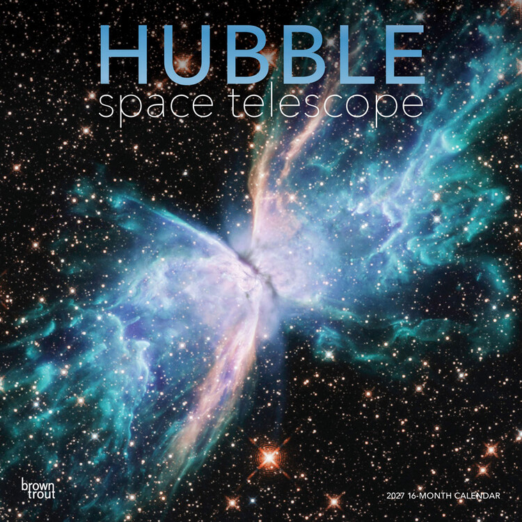 Календар 2027 Космічний телескоп Hubble | 16-місячний