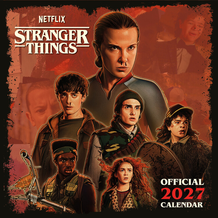 Календар 2027 Stranger Things - The Best of Seasons
