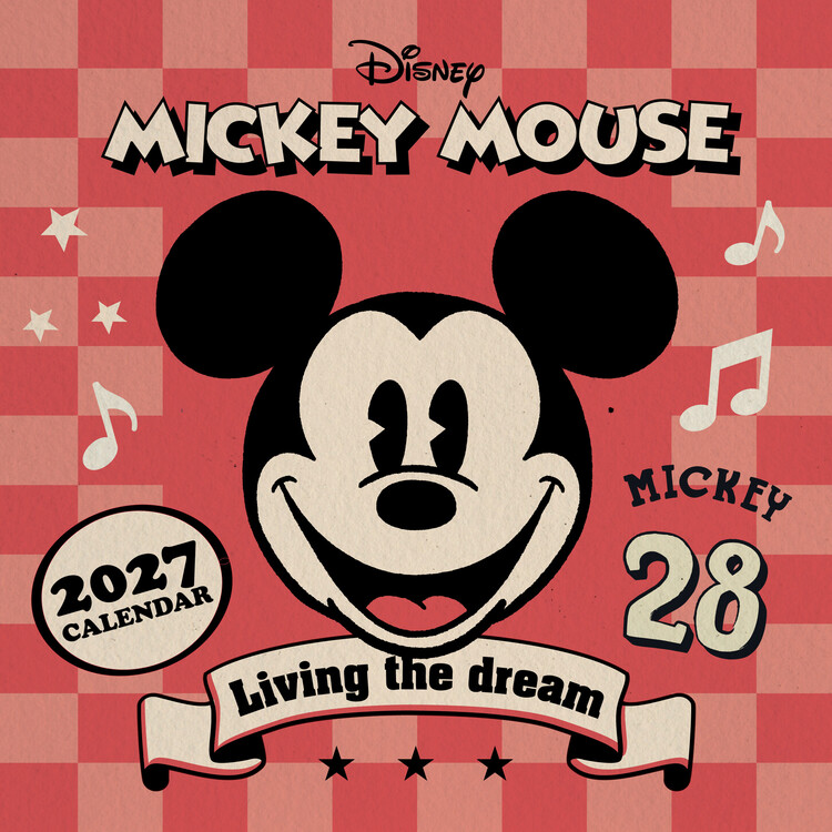 Календар 2027 Mickey Classic