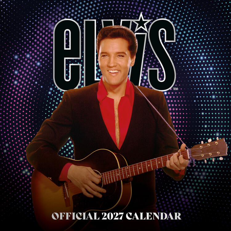 Календар 2027 Elvis
