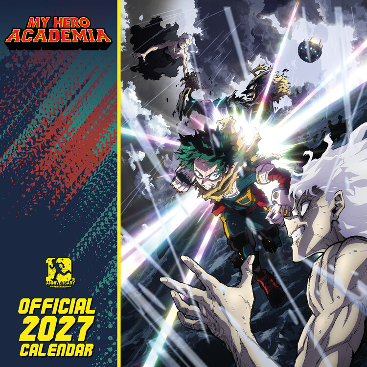 Календар 2027 My Hero Academia