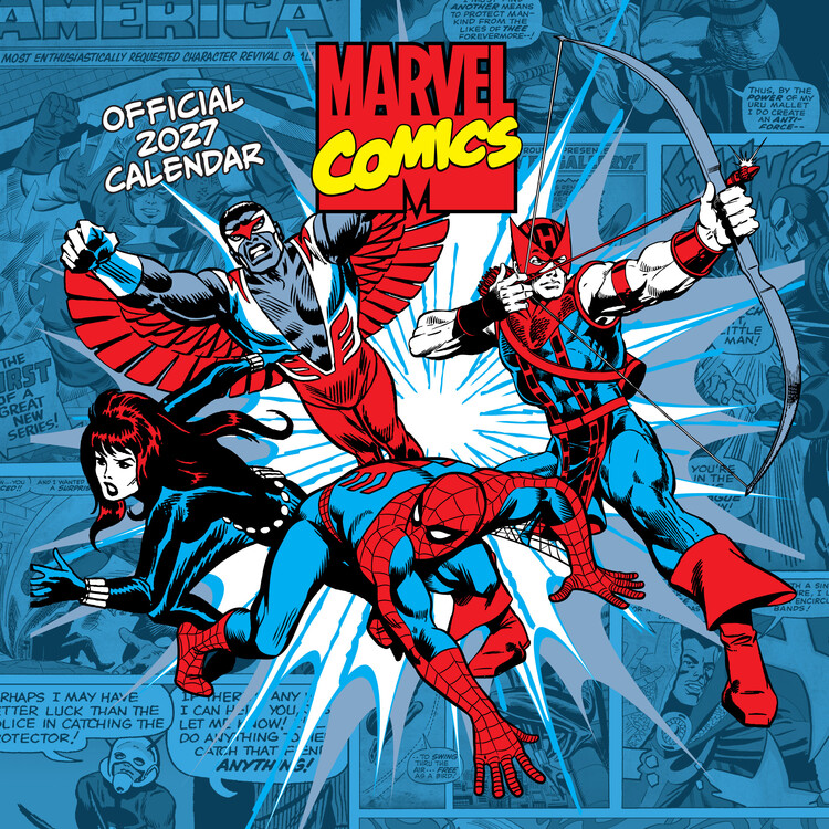 Календар 2027 Marvel Comics