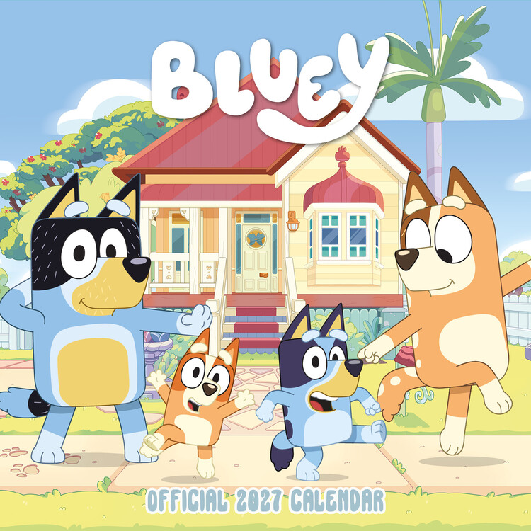 Календар 2027 Bluey