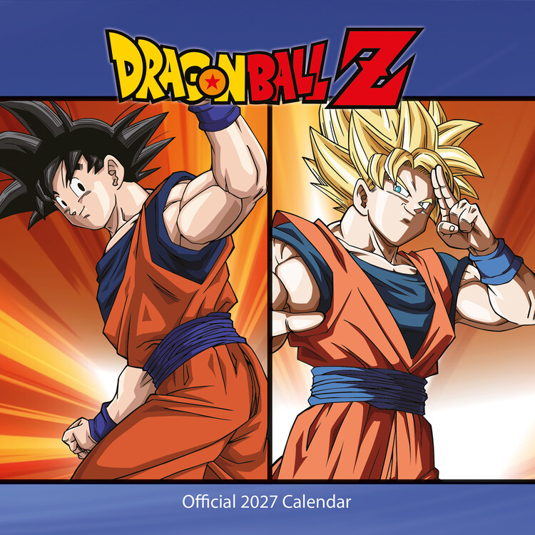 Календар 2027 Dragonball Z