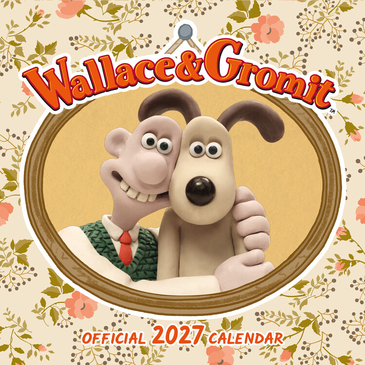 Календар 2027 Wallace And Gromit
