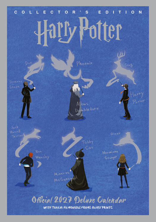 Календар 2027 Harry Potter - Deluxe