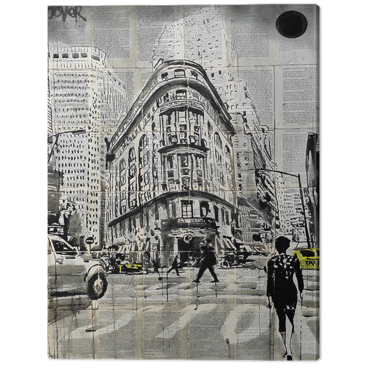 Принти на полотні Loui Jover - Midtown Walk