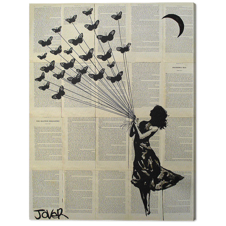 Принти на полотні Loui Jover - Butterflying