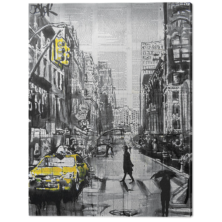 Принти на полотні Loui Jover - Brooklyn Cab