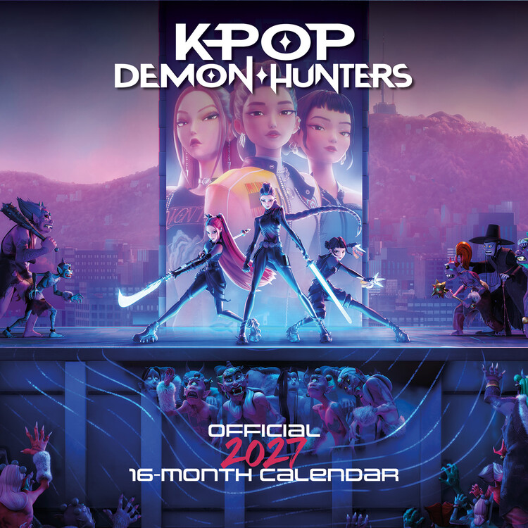 Календар 2027 Kpop Demon Hunters