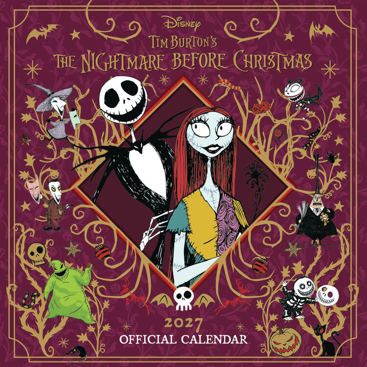 Календар 2027 The Nightmare Before Christmas
