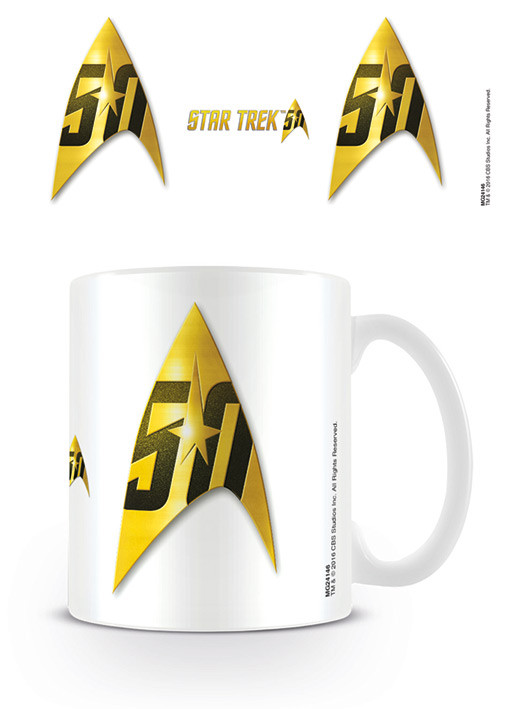 Κούπα Star Trek: 50 Insignia - 50th Anniversary