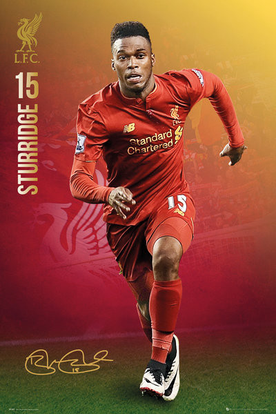 Плакат Liverpool - Sturridge 16/17
