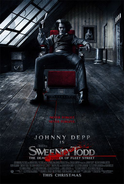 Sweeney Todd, le diabolique barbier de Fleet Street
