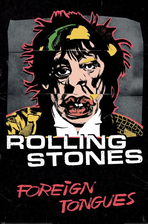 Плакат The Rolling Stones - Foreign Tongues Album