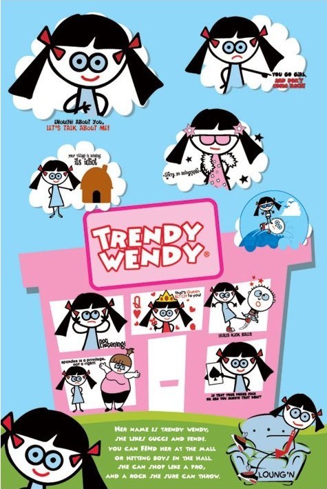 Плакат D&G Trendy wendy - montage
