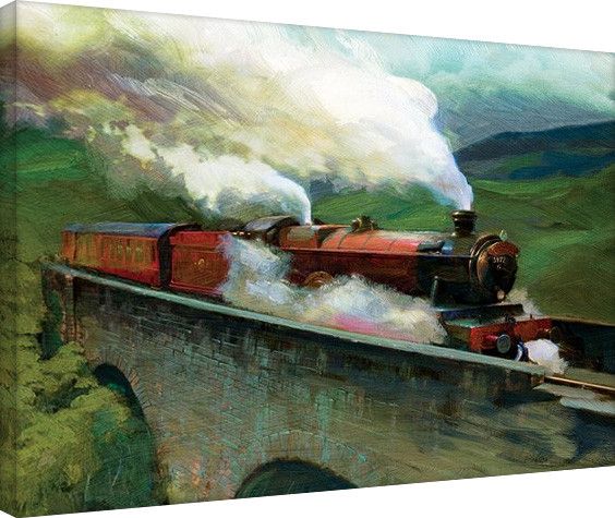 Принти на полотні Harry Potter-Hogwarts Express Landscape