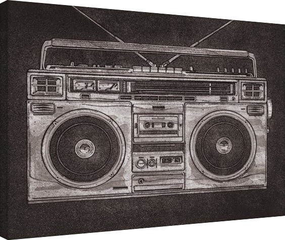 Принти на полотні Barry Goodman - Ghetto Blaster