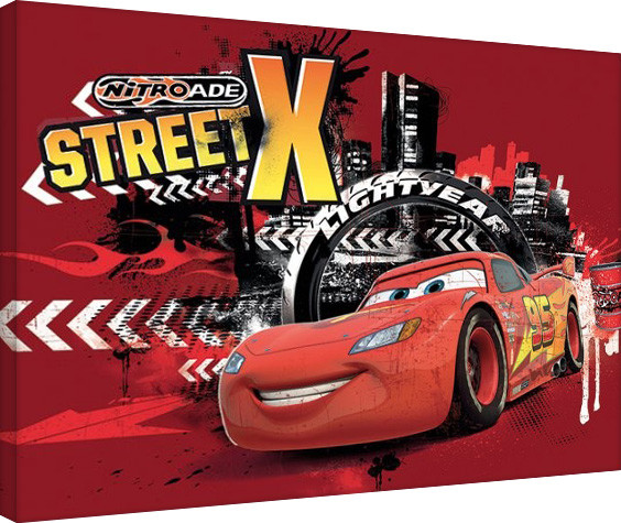 Принти на полотні Bilar - Street X