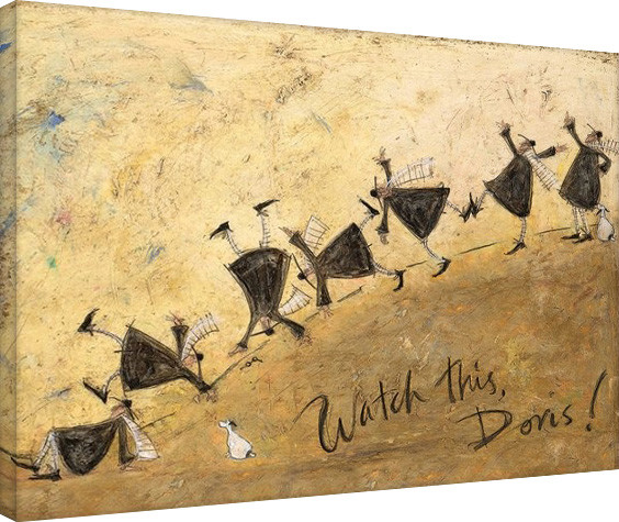 Canvas Print Sam Toft - Watch This, Doris!