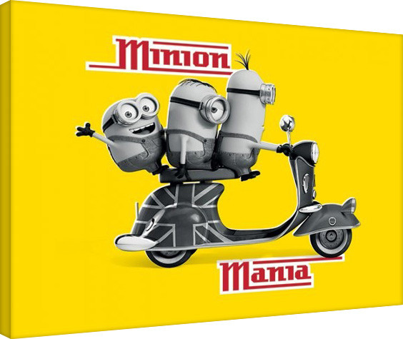Принти на полотні Minions (Despicable Me - Minion Mania Yellow