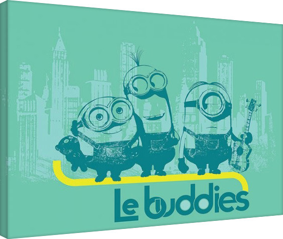 Принти на полотні Minions (Despicable Me - Le Buddies