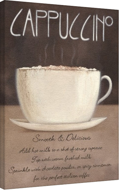Quadro em tela Mandy Pritty - Cappuccino