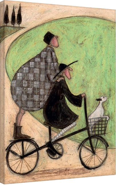 Принти на полотні Sam Toft - Double Decker Bike