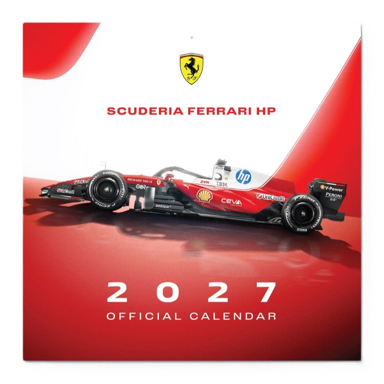 Календар 2027 Scuderia Ferrari HP