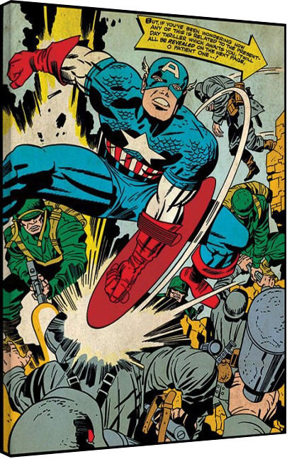 Принти на полотні Captain America - Soldiers