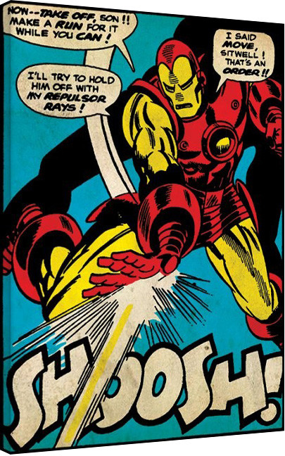 Принти на полотні Iron Man - Shoosh