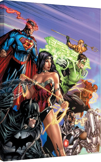 Принти на полотні Justice League - Readz For Action