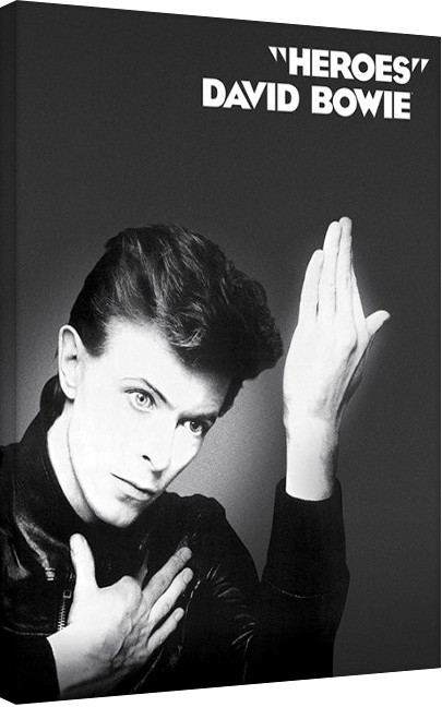 Canvas Print David Bowie - Heroes