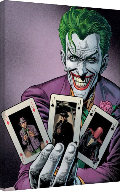 Принти на полотні Batman - Joker Cards