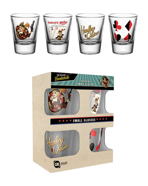 Glass DC Comics - Harley Quinn Bombshell