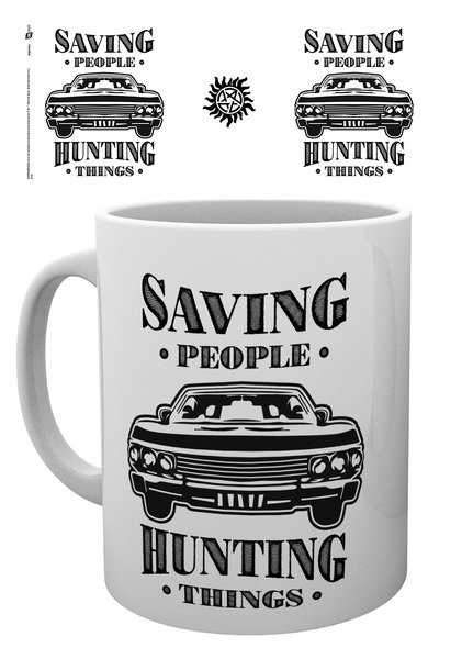 Κούπα Supernatural - Hunting Things