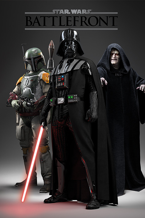 Плакат Star Wars: Battlefront - Dark Side