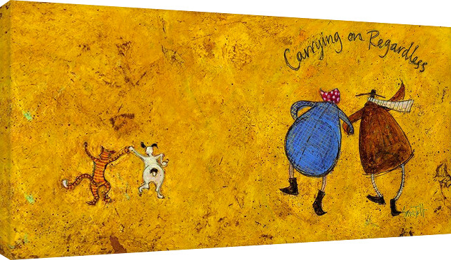Принти на полотні Sam Toft - Carrying on regardless II