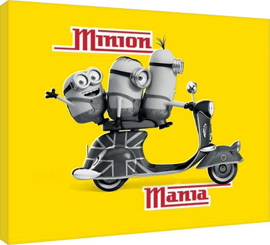 Принти на полотні Minions (Despicable Me - Minion Mania Yellow