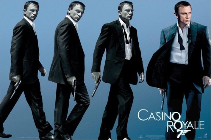 Плакат JAMES BOND 007 - casino royale