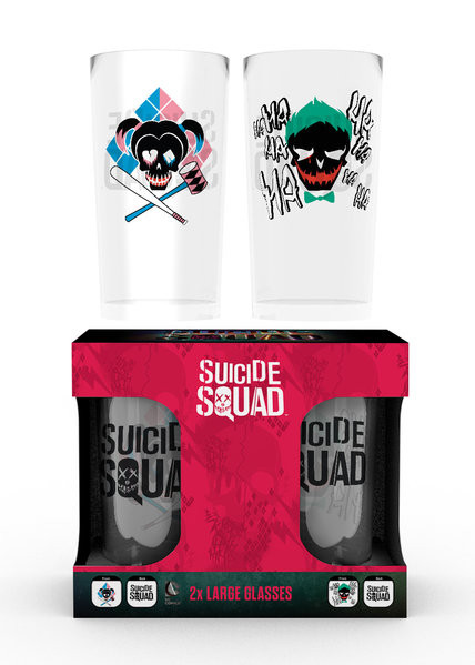 Copo Suicide Squad - Joker & Harley