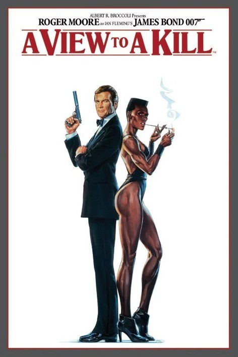 Poster JAMES BOND 007 - a view to a kill