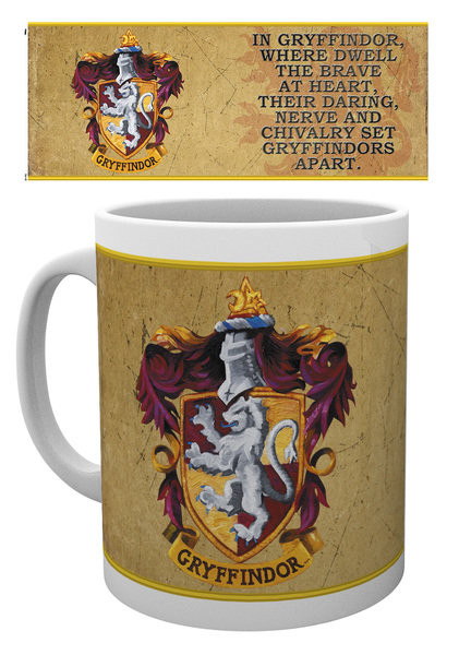 Mug Harry Potter - Gryffindor Characteristics