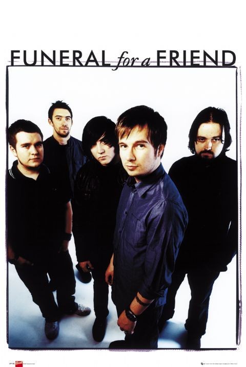 Плакат Funeral for a friend - band