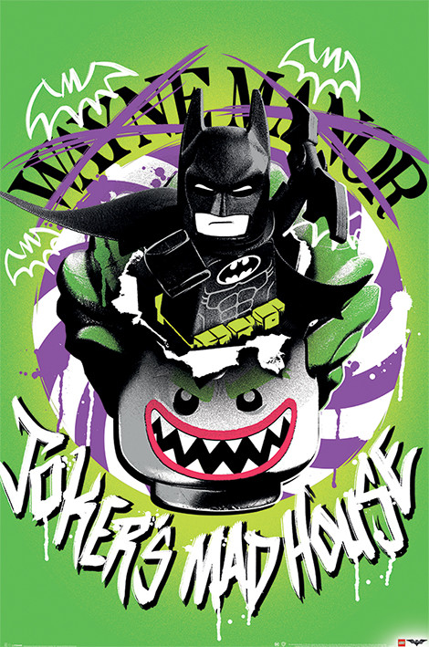 Плакат Lego Batman - Joker's Madhouse
