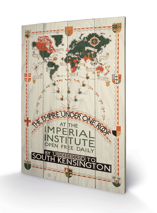 Ξύλινη τέχνη Transport For London - The Empire Under One Roof, 1927