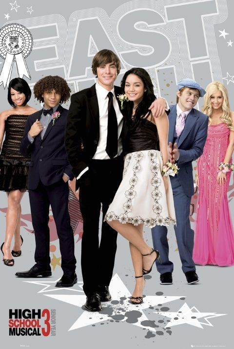 Плакат HIGH SCHOOL MUSICAL 3 - east high