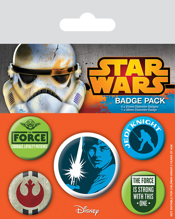 Badge set Star Wars - Jedi