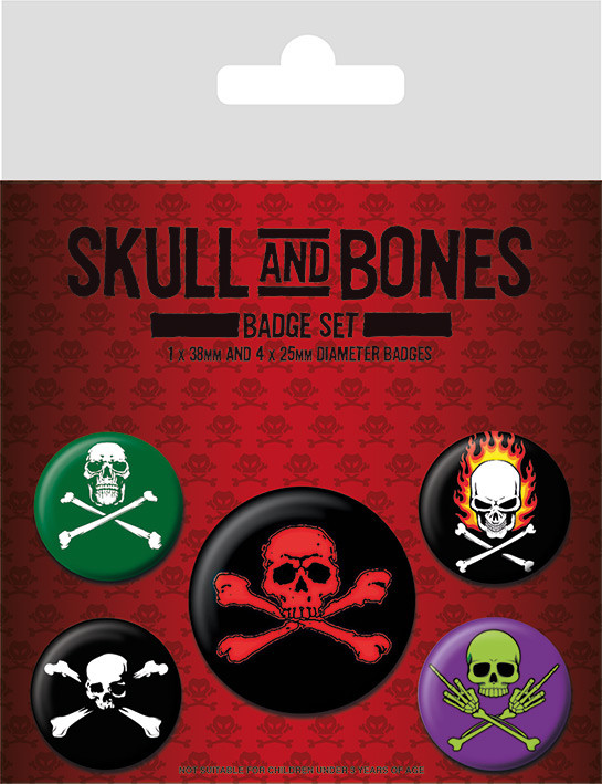 Merkkisetti Skull and Bones